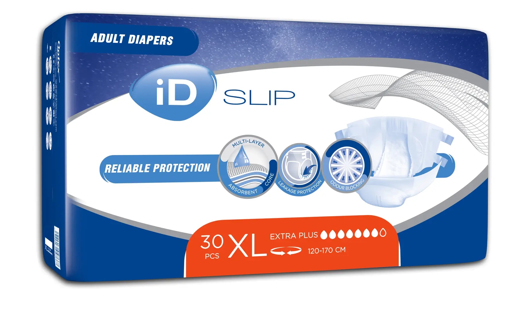 Підгузки для дорослих iD Slip Extra Plus XL